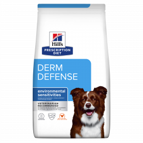Hill's Prescription Diet Derm Defense Canine - за подсилване на кожната бариера 1,5 кг.